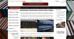 Desktop Screenshot of amsterdamboekbinder.nl