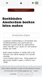 Mobile Screenshot of amsterdamboekbinder.nl