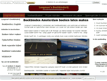 Tablet Screenshot of amsterdamboekbinder.nl
